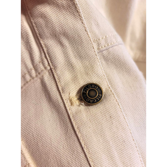 Anthropologie Pilcro Embroidered Denim Vest - New Women's XL - Picture 10 of 10